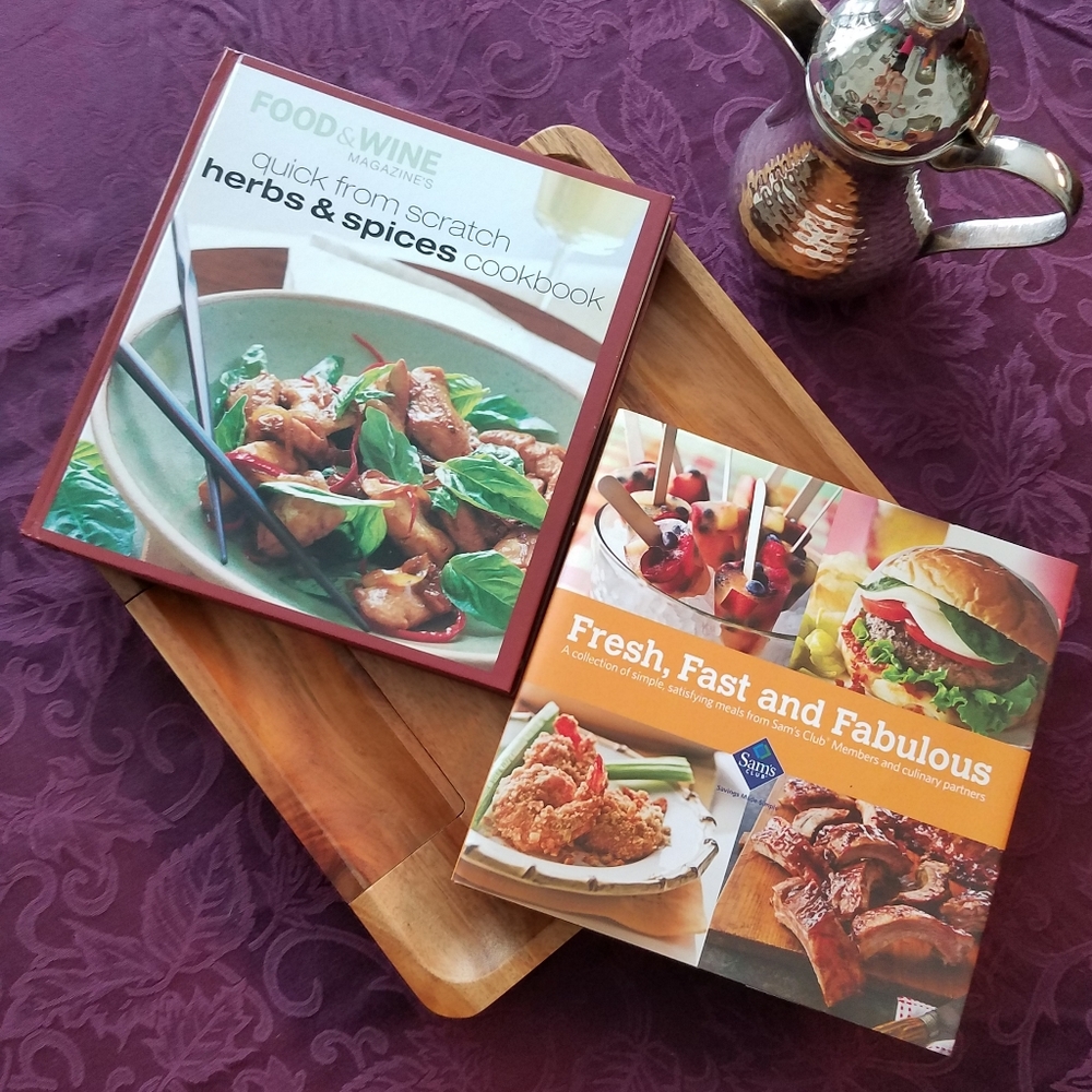 2 Hardback Cookbooks